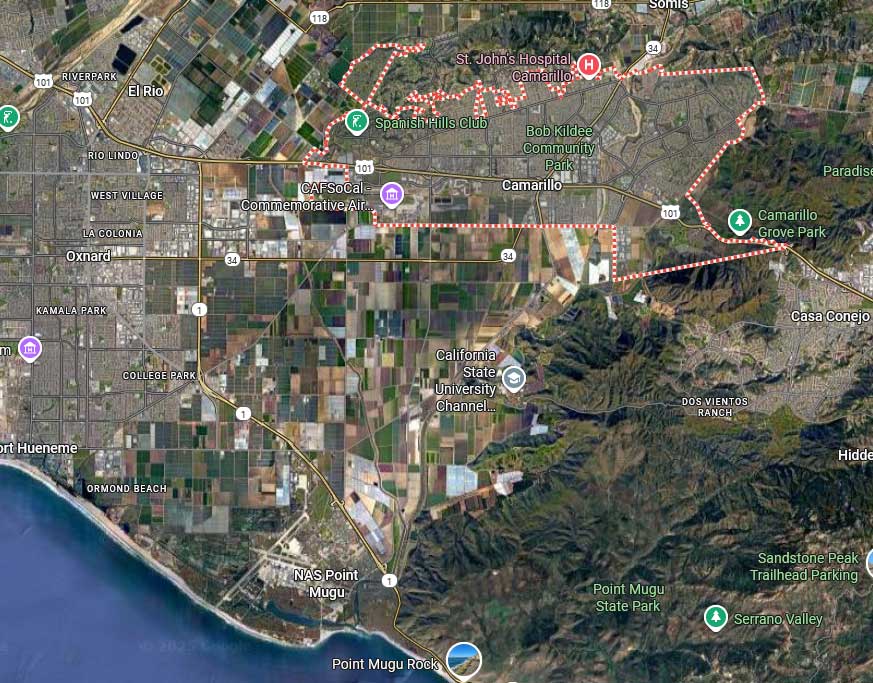 Camarillo-Map